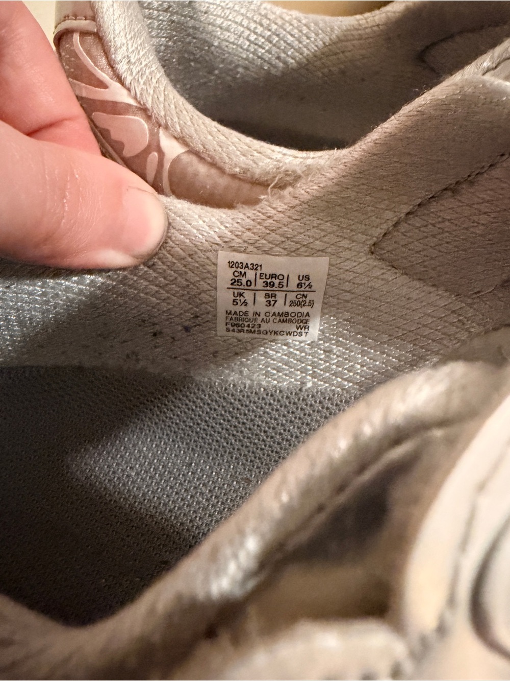 Cecilie Bahnsen x Asics - Silver Mary Janes - Picture 2 of 6